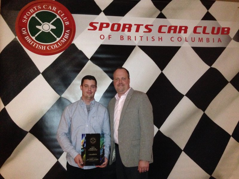 2014 Awards - Sports Car (Closed Wheel) Champion - Dustin Jones
